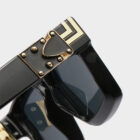 Svarta fyrkantiga solglasögon