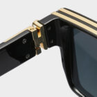 Svarta fyrkantiga solglasögon