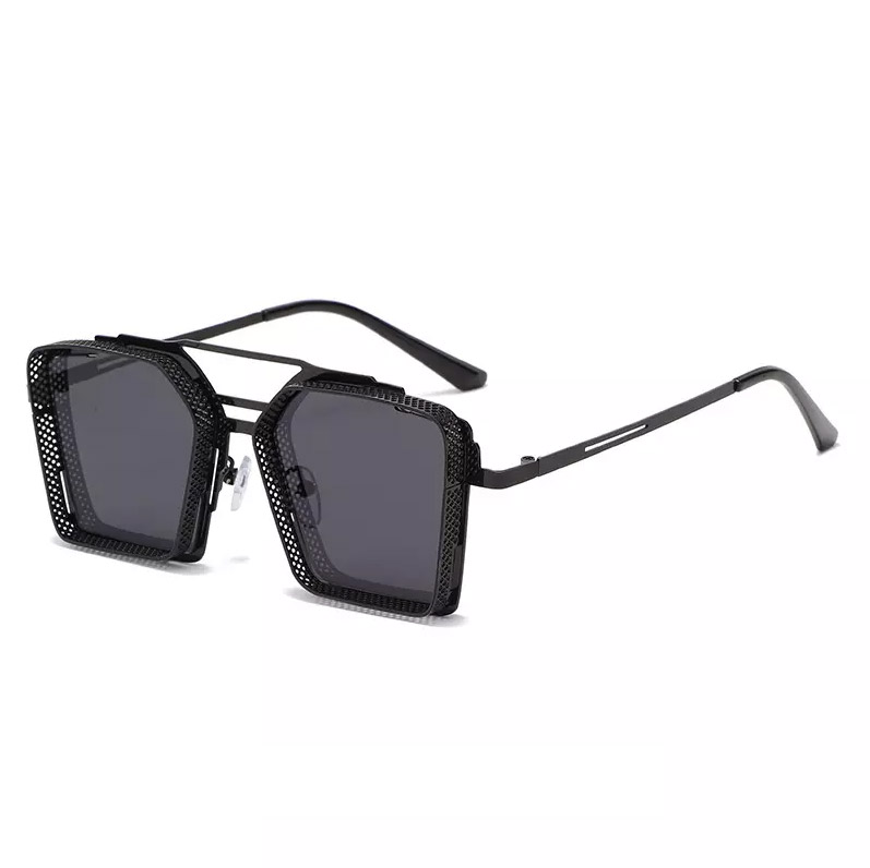 Svarta fyrkantiga solglasögon