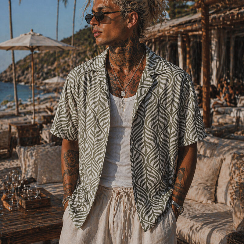 Forest kortärmad skjorta